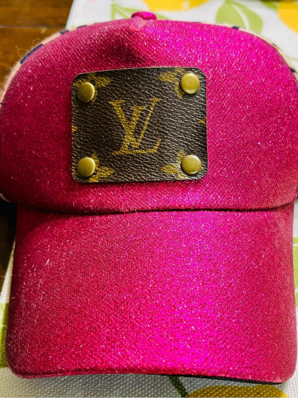 Upcycled ball hat